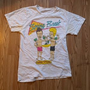 Vintage Beavis and Butthead springbreak t-shirt